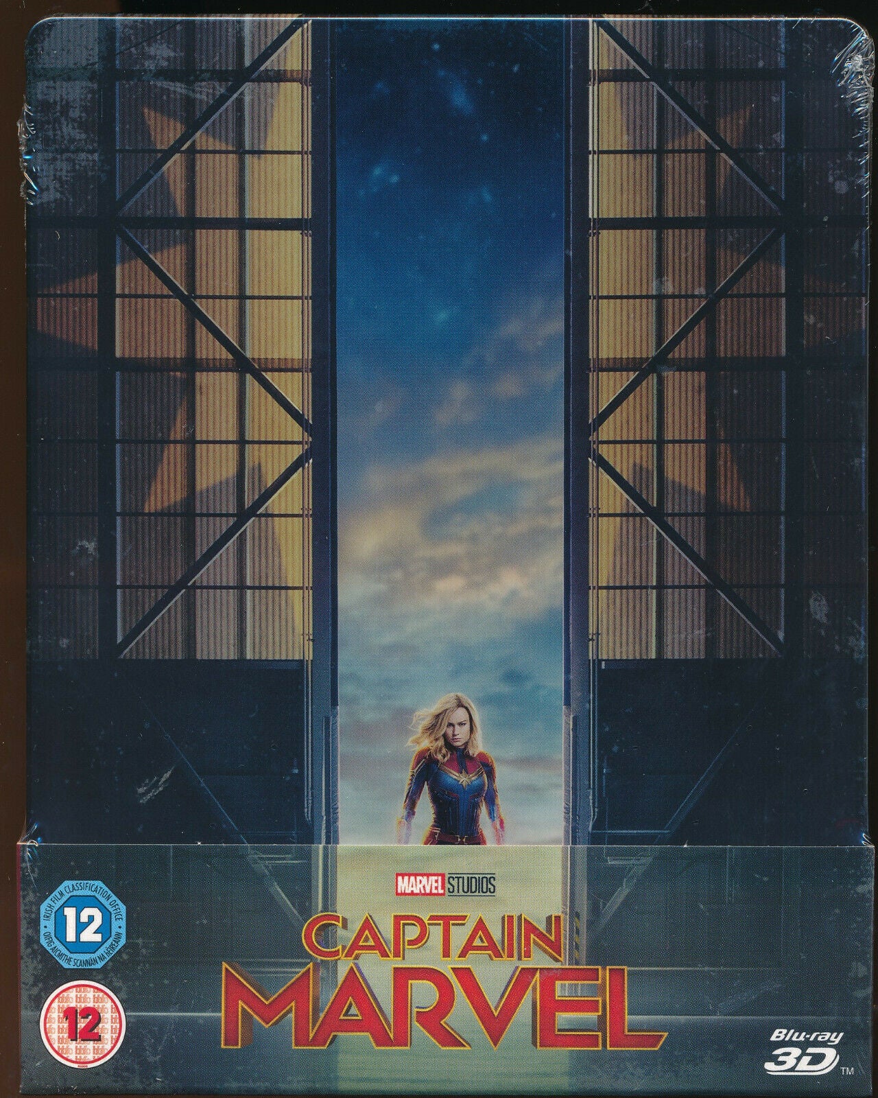 EBOND Captain Marvel BLURAY 3d + BLURAY Steelbook BLURAY D275006