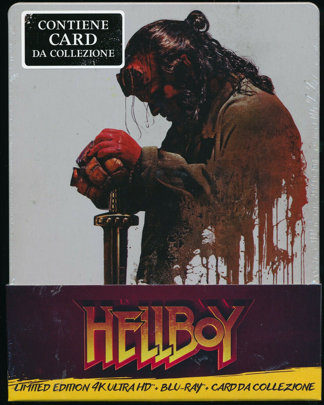 EBOND Hellboy 4k Ultra Hd + BLURAY + Steelbook BLURAY D285001