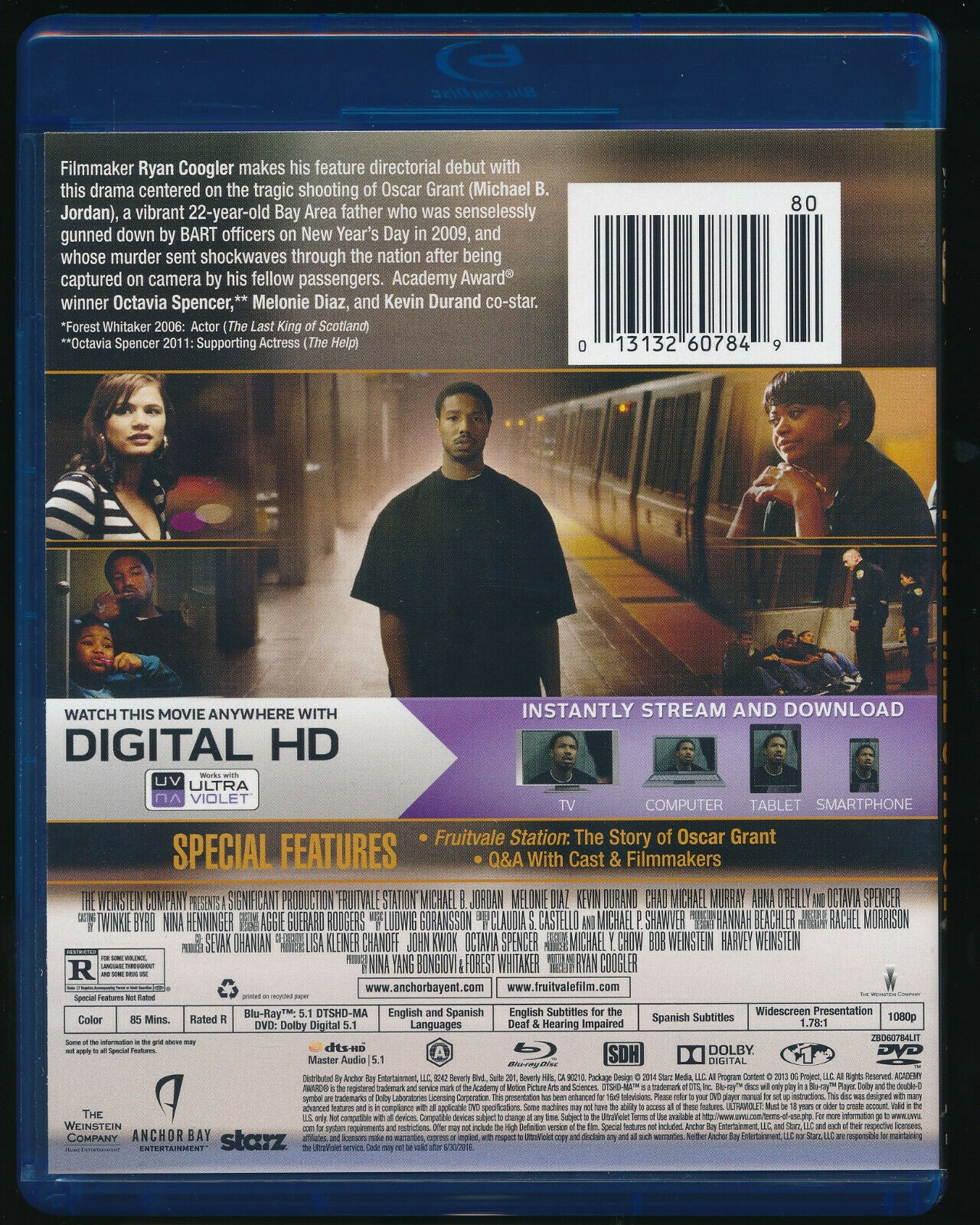 EBOND Fruitvale Station DVD + Digital Hd+ BLURAY  BLURAY BLURAY D287009