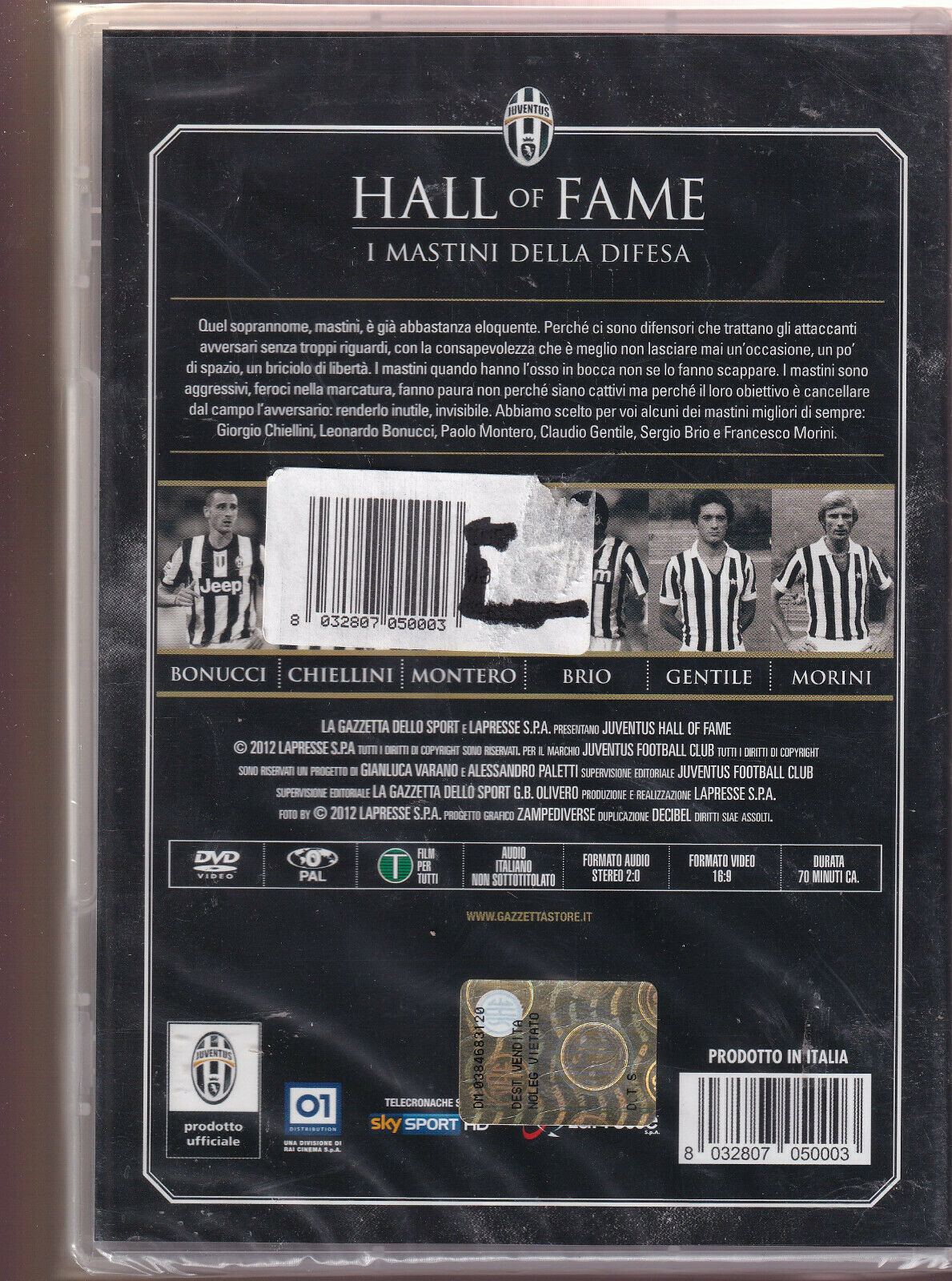 EBOND Juventus Hall Of Fame i Mastini Della Difesa DVD D293009