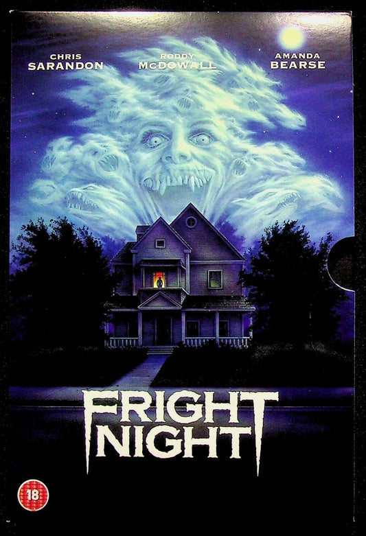 EBOND Fright Night Blu Ray Limited Edition Vhs Case BLURAY Uk Edition 294008 BLURAY D294008