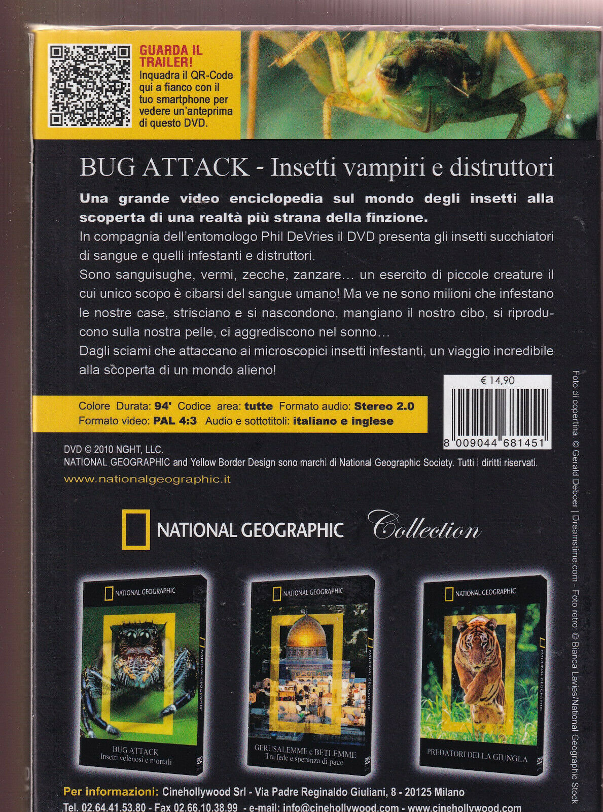 EBOND National Geographic Bug Attack DVD D296012