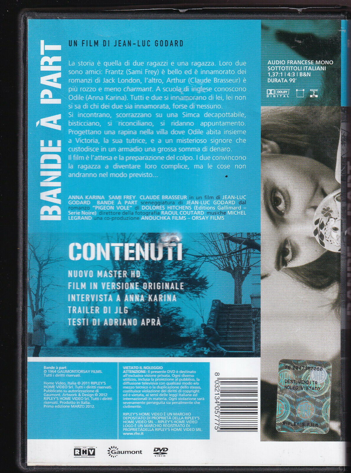 EBOND Bande a Part DVD D299012