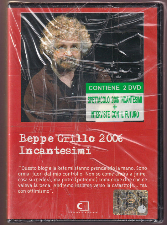 EBOND Beppe Grillo 2006 Incantesimi DVD Editoriale