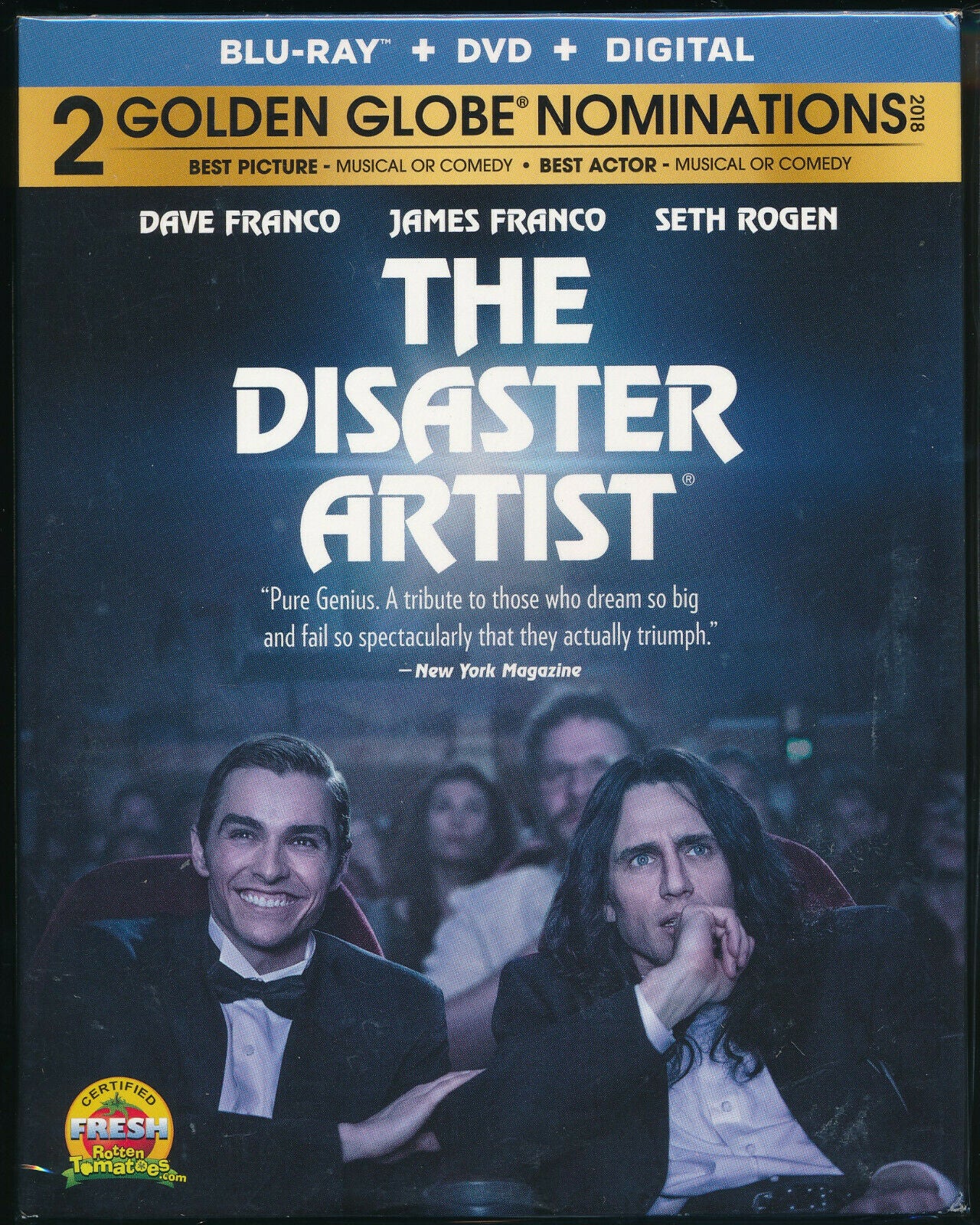 EBOND The Disaster Artist  BLURAY + DVD + Digital BLURAY D313001