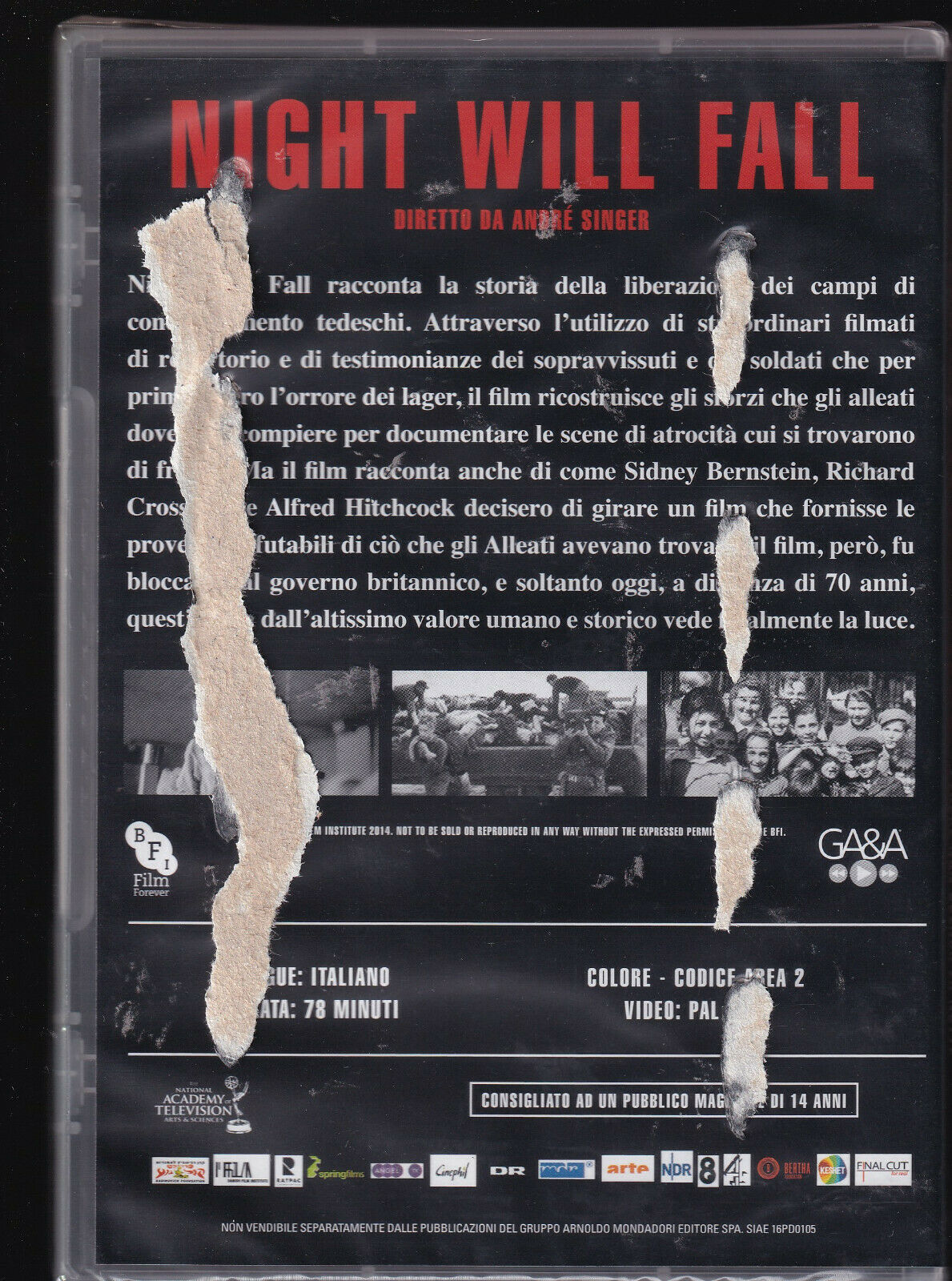 EBOND Night Will Fall DVD D317017