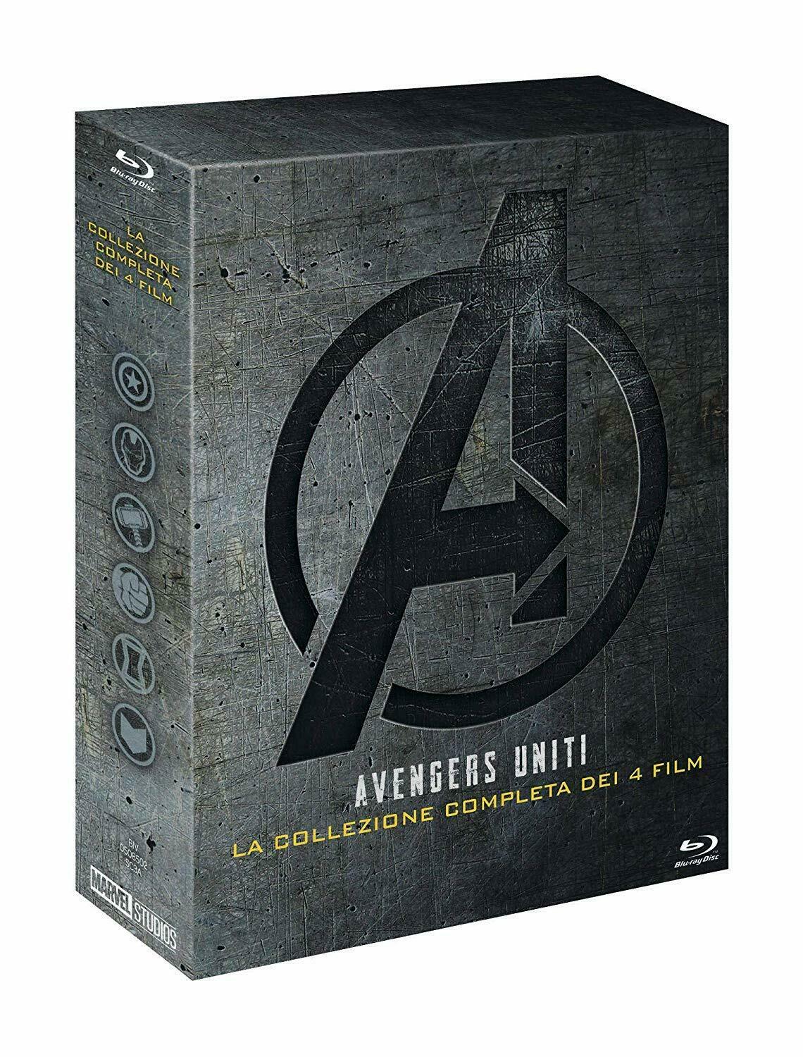 EBOND Avengers Uniti - La Collezione Completa Dei 4 Film  BLURAY D326002