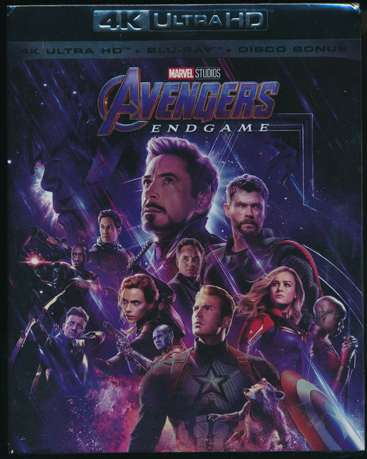 EBOND Avengers Endgame 4k Ultra Hd +  BLURAY D330003