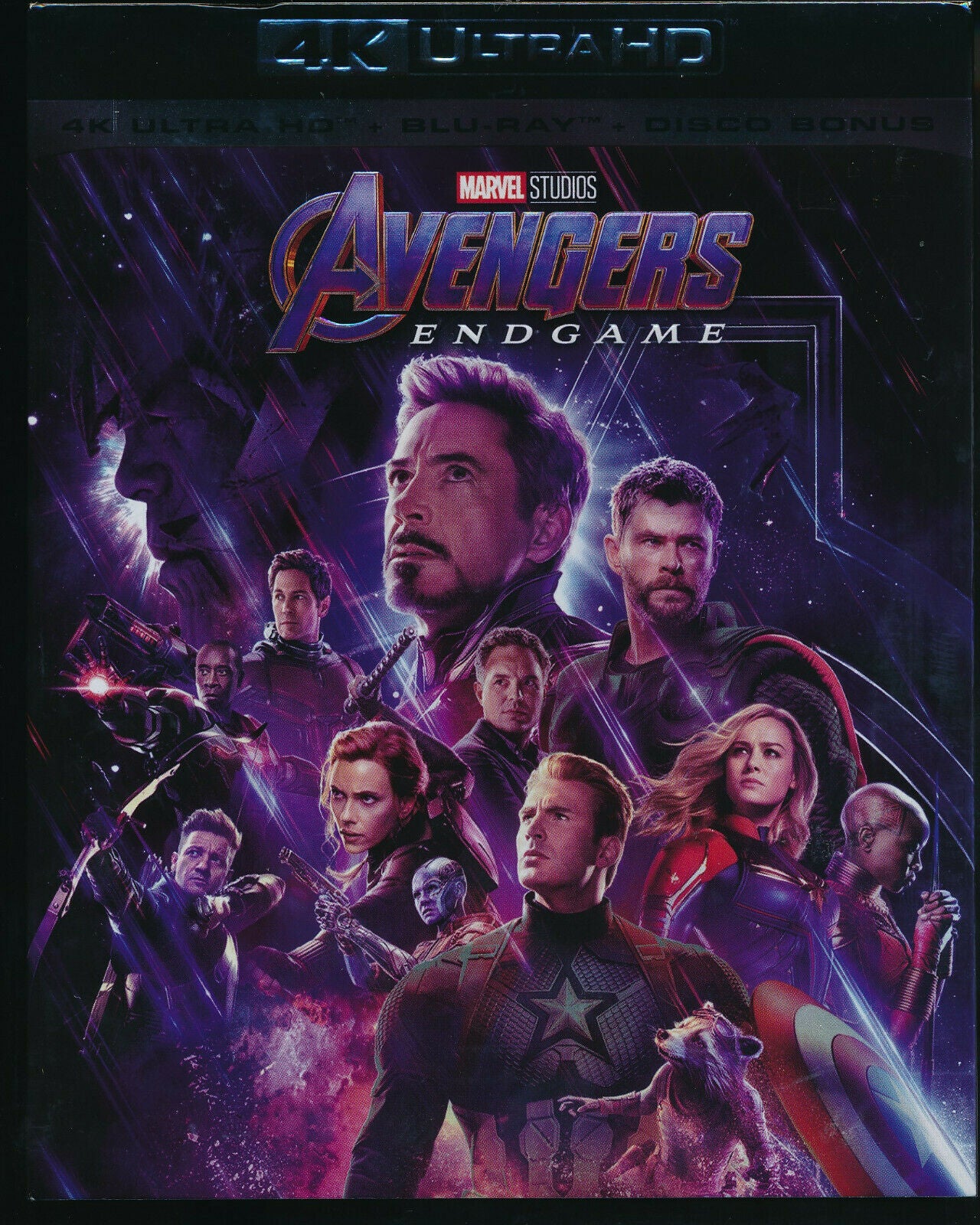 EBOND Avengers Endgame 4k Ultra Hd + BLURAY D332002