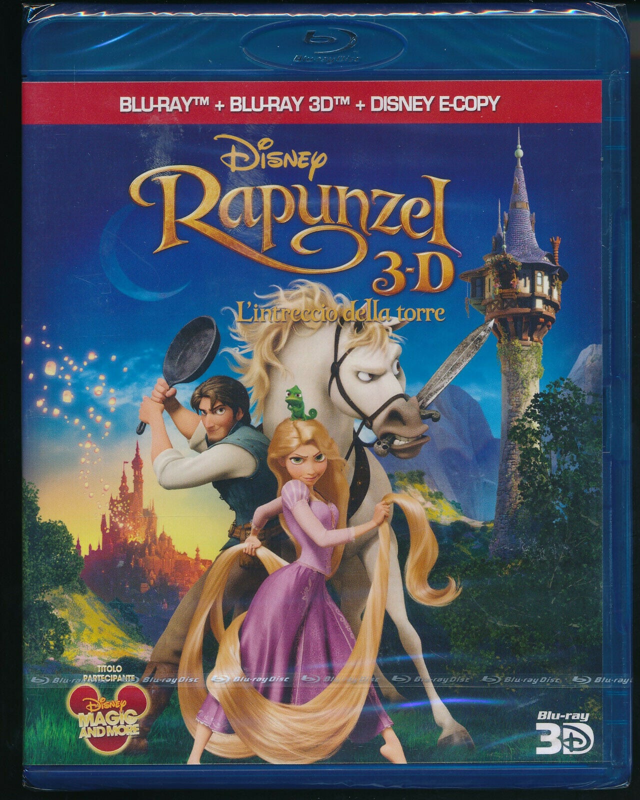 EBOND Rapunzel BLURAY 3d + BLURAY + Disney E-copy BLURAY D335009