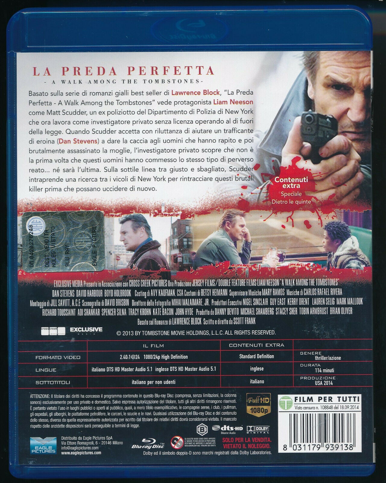 EBOND La Preda Perfetta -a Walk Among The Tombstones BLURAY D338013