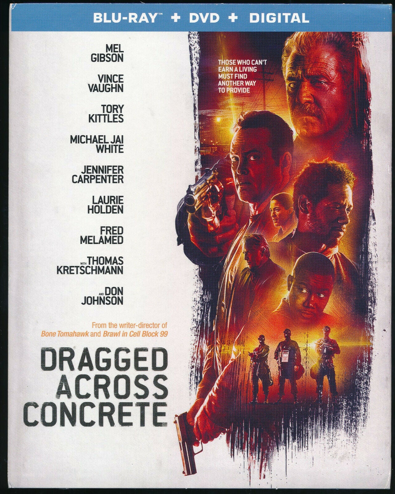 EBOND Dragged Across Concrete BLURAY + DVD + Digital Uk Edition BLURAY D341011