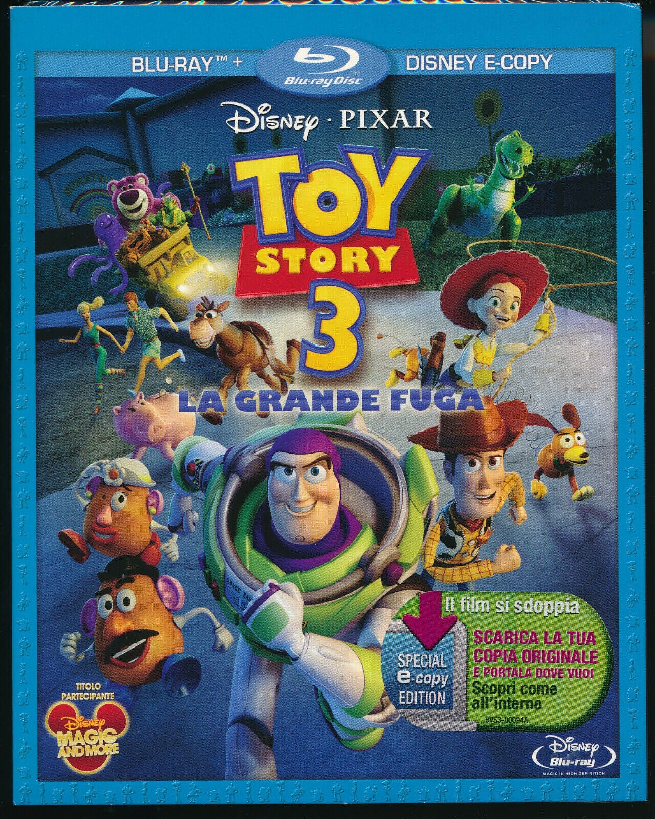 EBOND Toy Story 3 - La Grande Fuga BLURAY + Disney E-copy BLURAY D351006