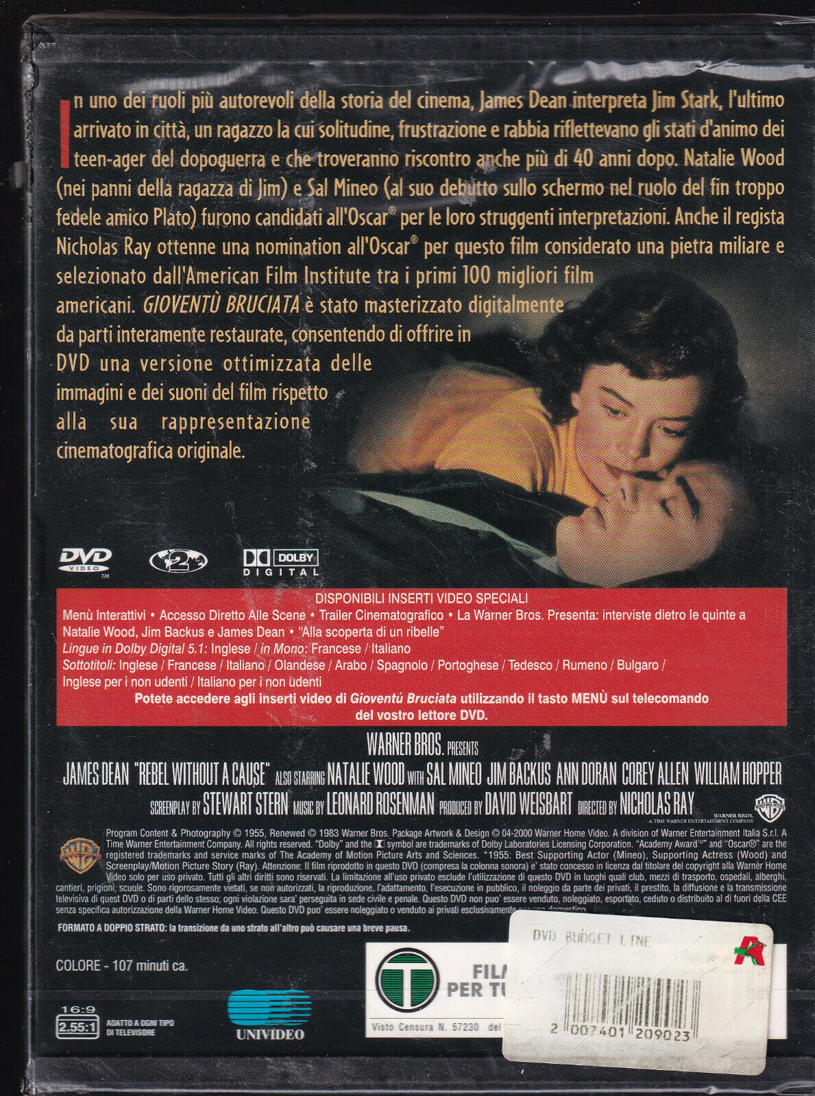 EBOND Gioventu' Bruciata Ed.snapper DVD D357017
