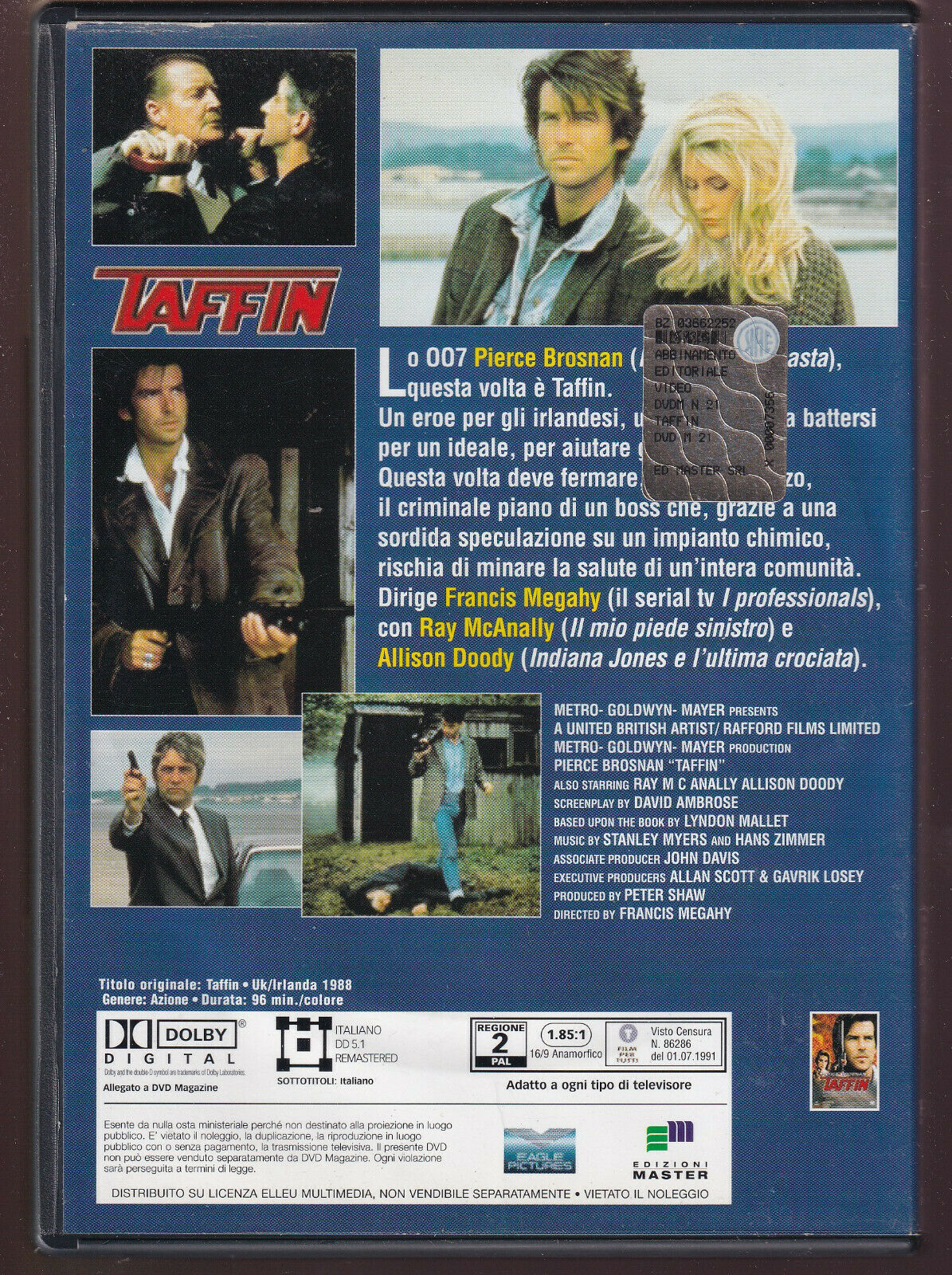 EBOND Taffin DVD  Editoriale Ed.master D363005
