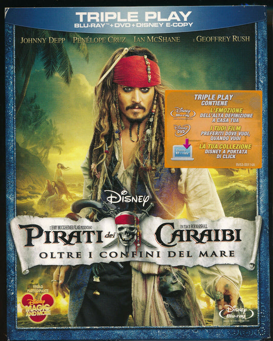 EBOND Pirati Dei Caraibi  Oltre i Confini Del Mare DVD + E-copy BLURAY  BLURAY BLURAY D366015