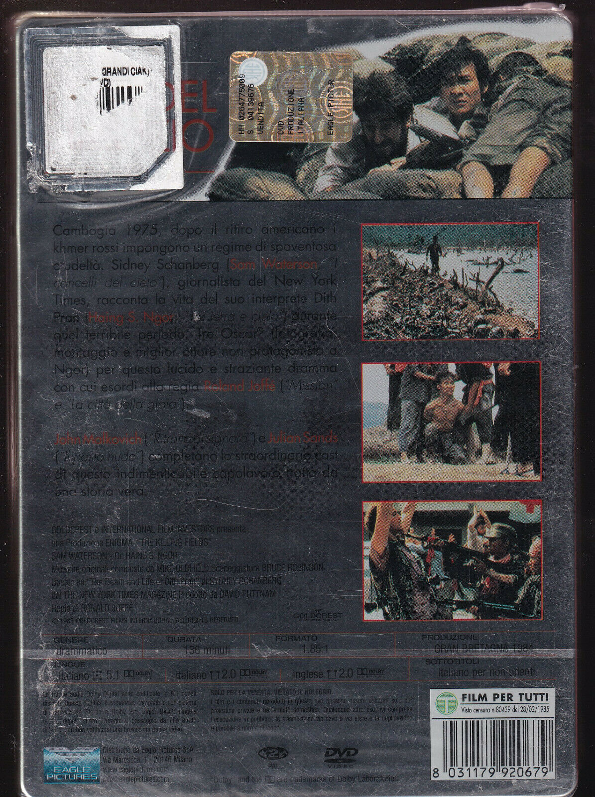 EBOND Urla Del Silenzio Steelbook DVD D373006