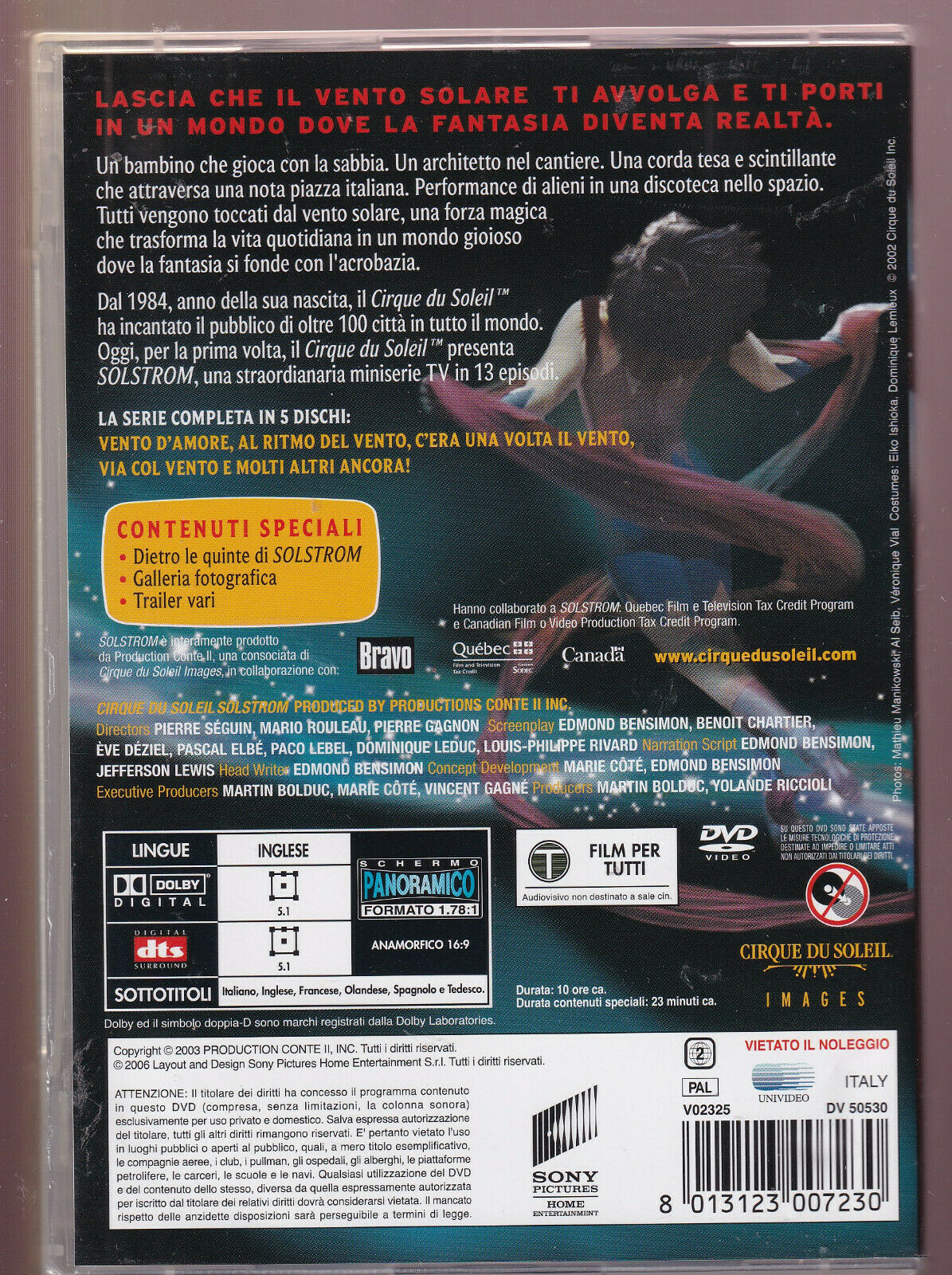 EBOND Cirque Du Soleil-solstrom DVD D376009