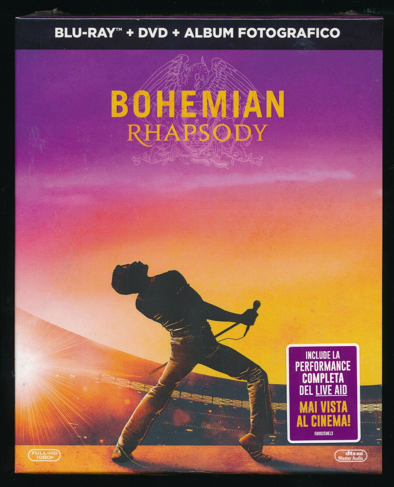 EBOND Bohemian Rhapsody BLURAY+ DVD Digibook BLURAY D383012