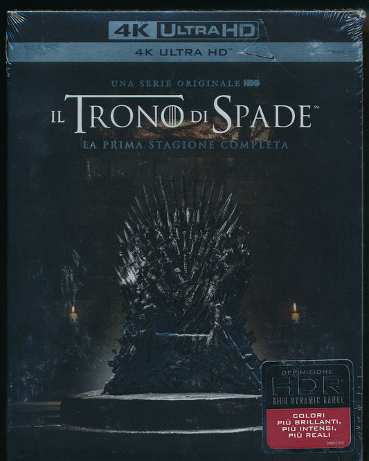 EBOND Il Trono Di Spade La Prima Stagione Completa 4k Ultra Hd + BLURAY D400008