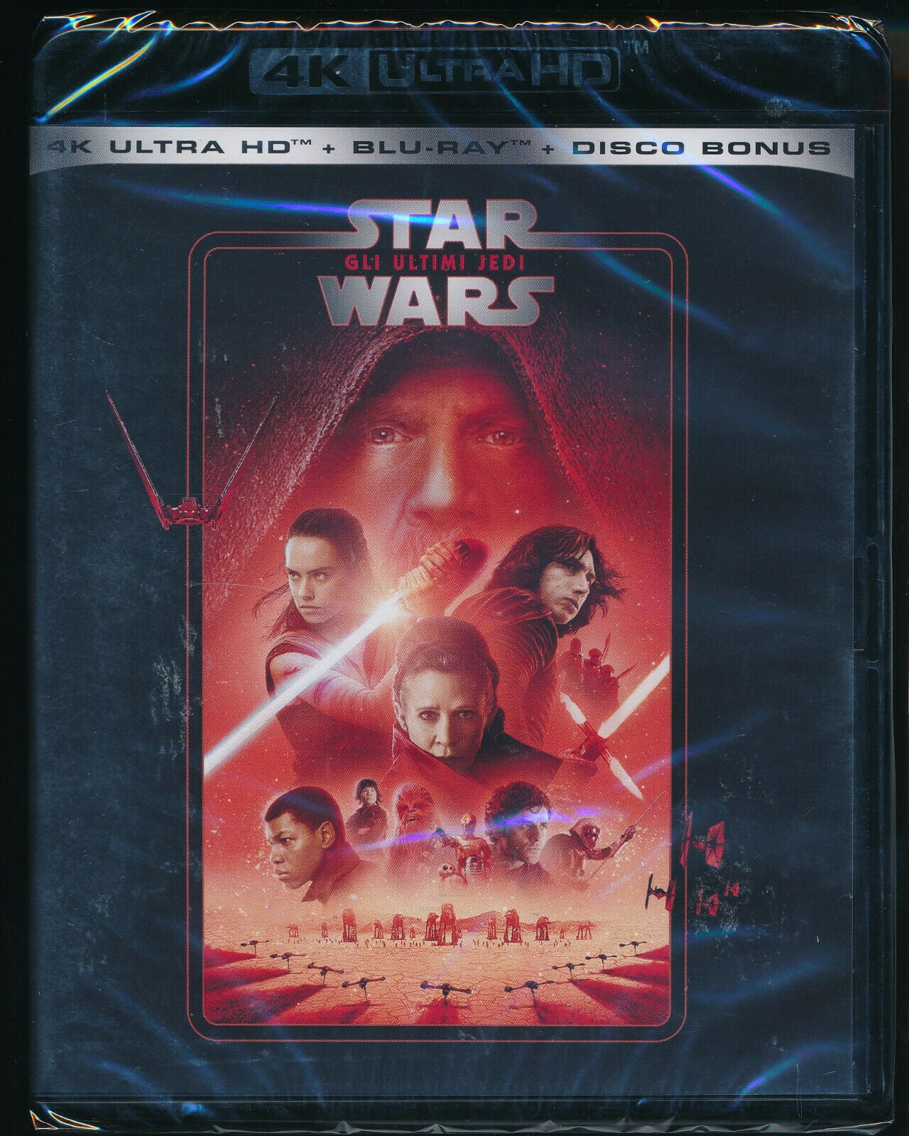 EBOND Star Wars: Gli Ultimi Jedi 4k Ultra Hd + BLURAY + Disco Bonus BLURAY D404005