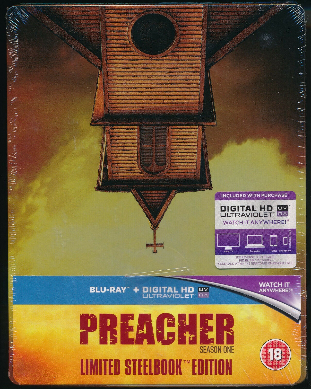 EBOND Preacher Season 1 BLURAY Steelbook Uk Edition BLURAY D404012