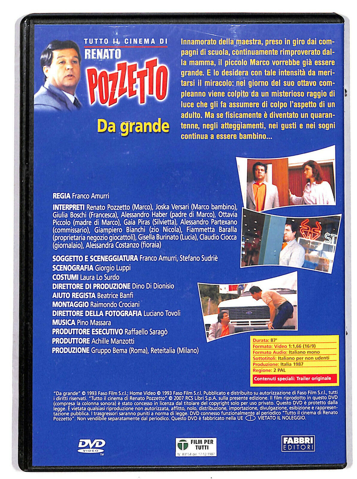 EBOND  Da Grande DVD  Editoriale   D604845 D404845