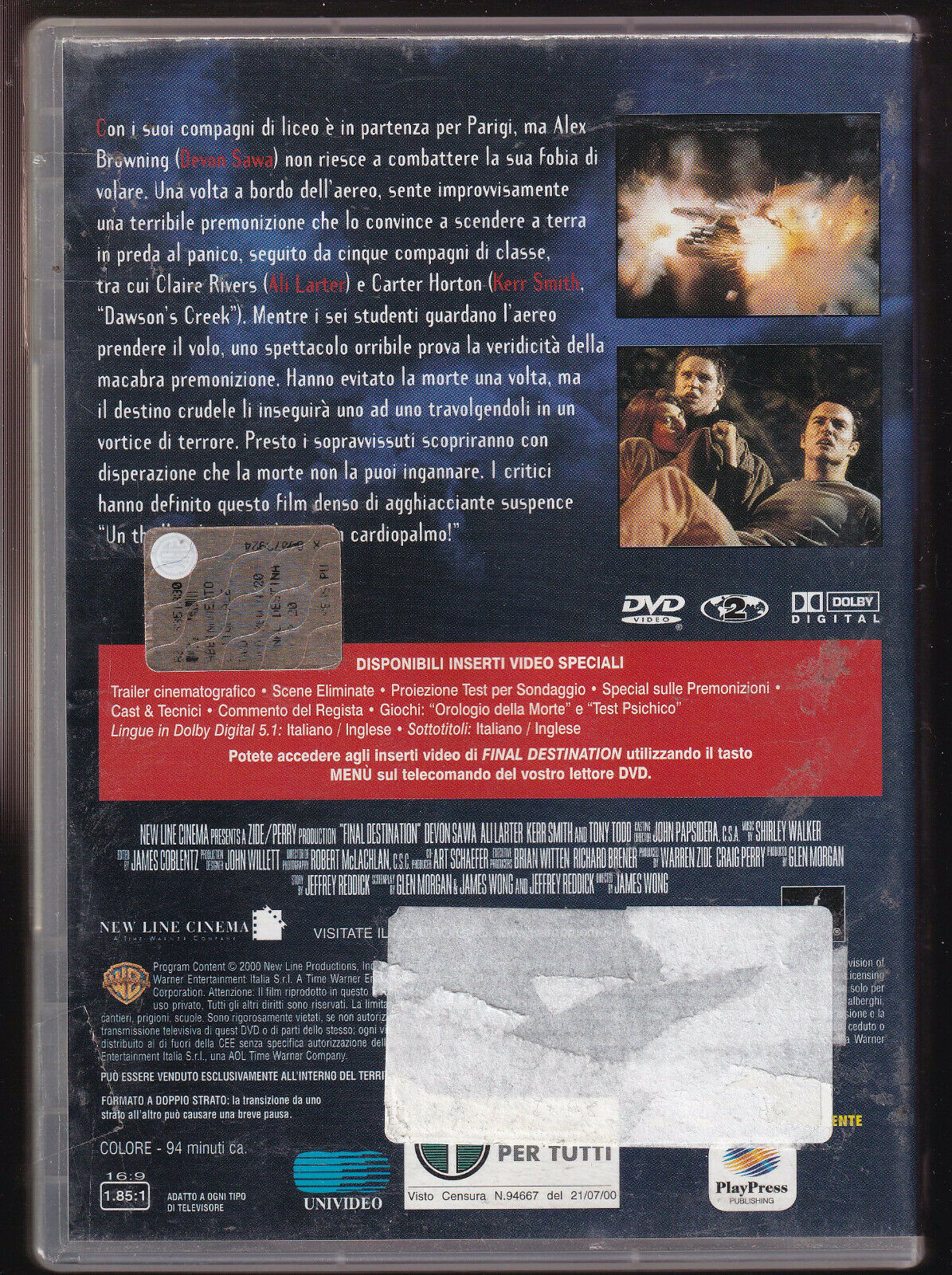 EBOND Final Destination DVD D421012