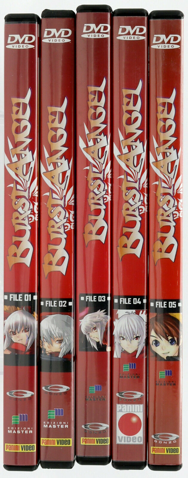 EBOND Burst Angel Serie Volume da 1,2,3,4,5 EDITORIALE DVD D424003