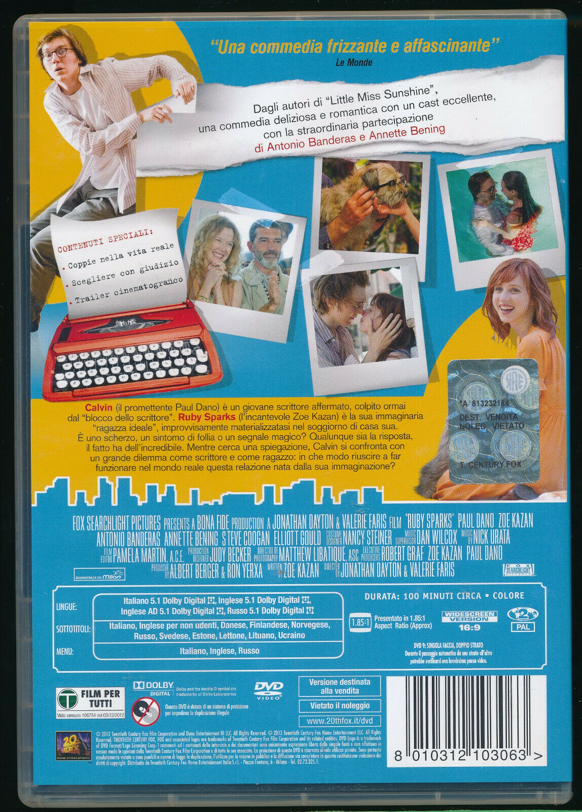 EBOND  Ruby Sparks DVD D430008