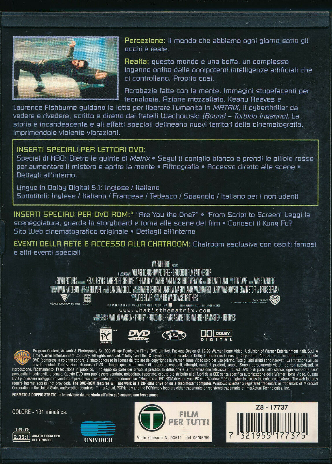 EBOND  Matrix  DVD Snapper D432009