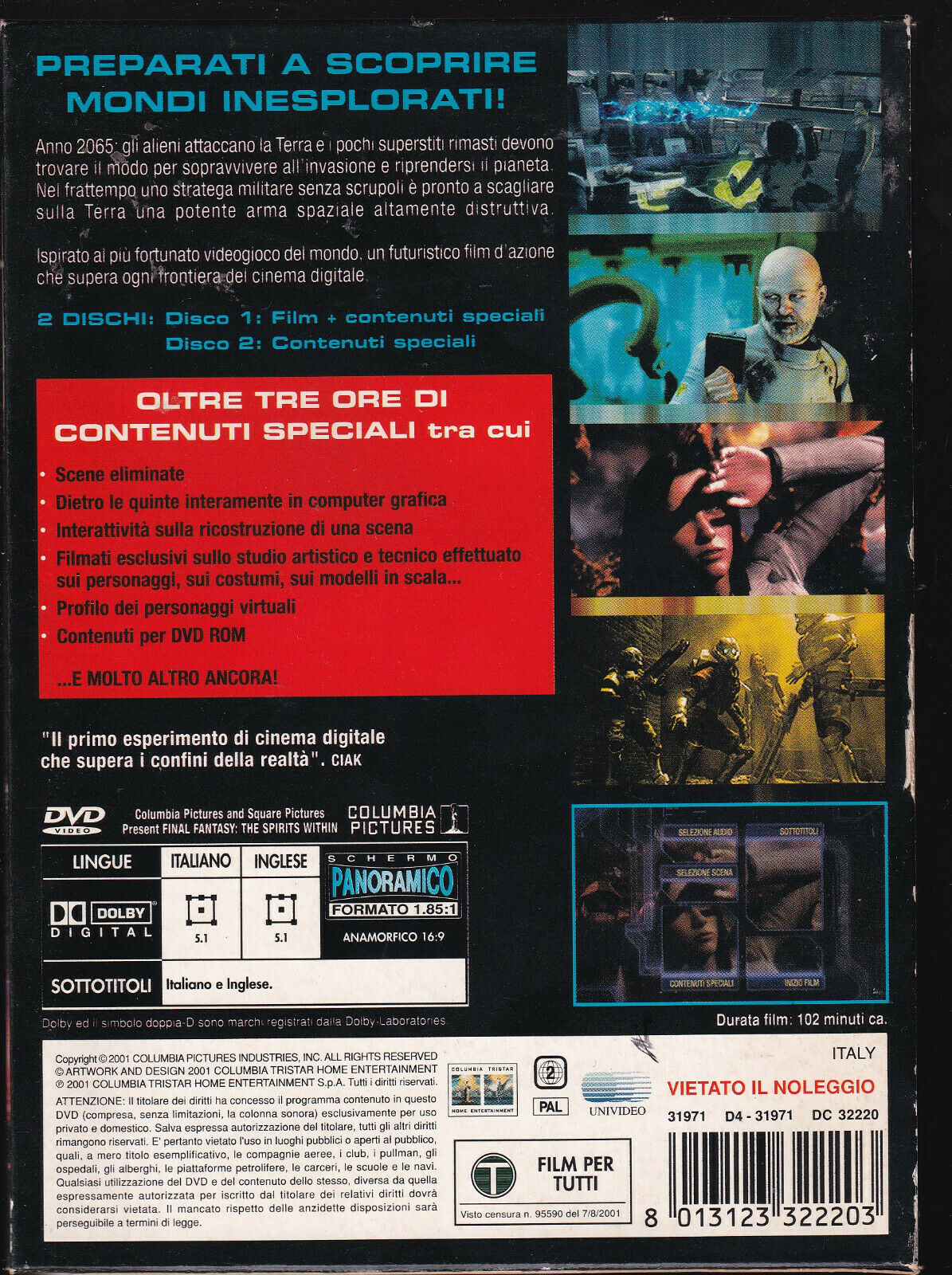 EBOND Final Fantasy  DVD D440013