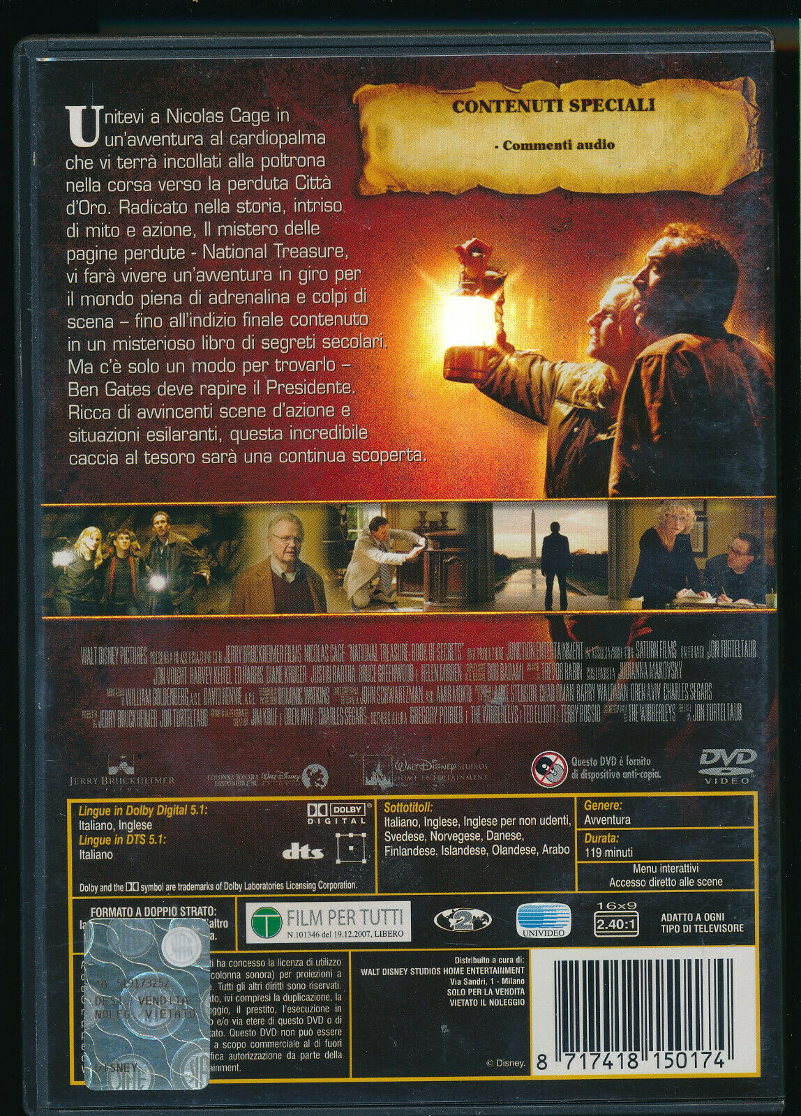 EBOND Il Mistero Delle Pagine Perdute - National Treasure DVD D447005