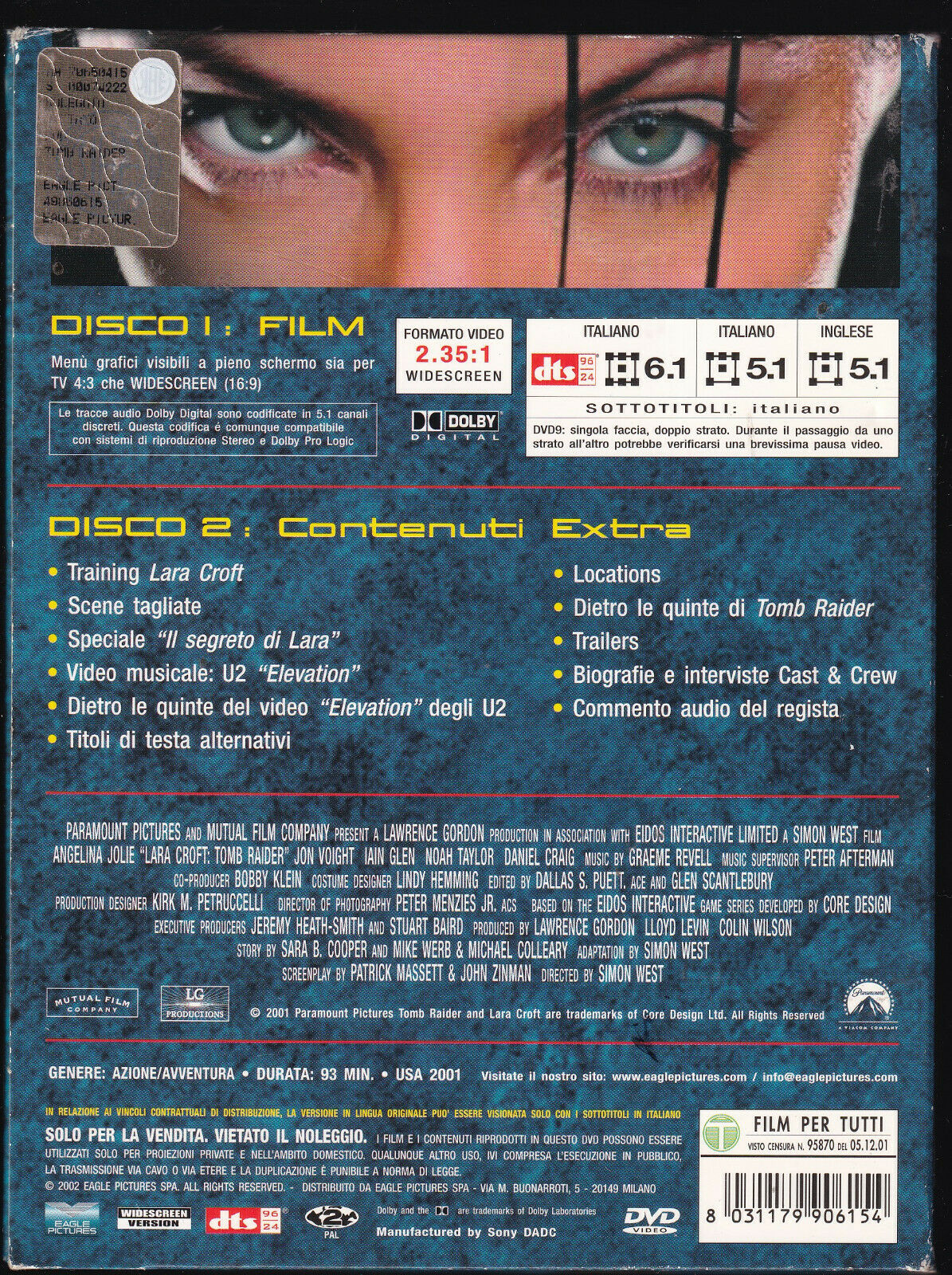 EBOND Tomb Raider  DVD D448012