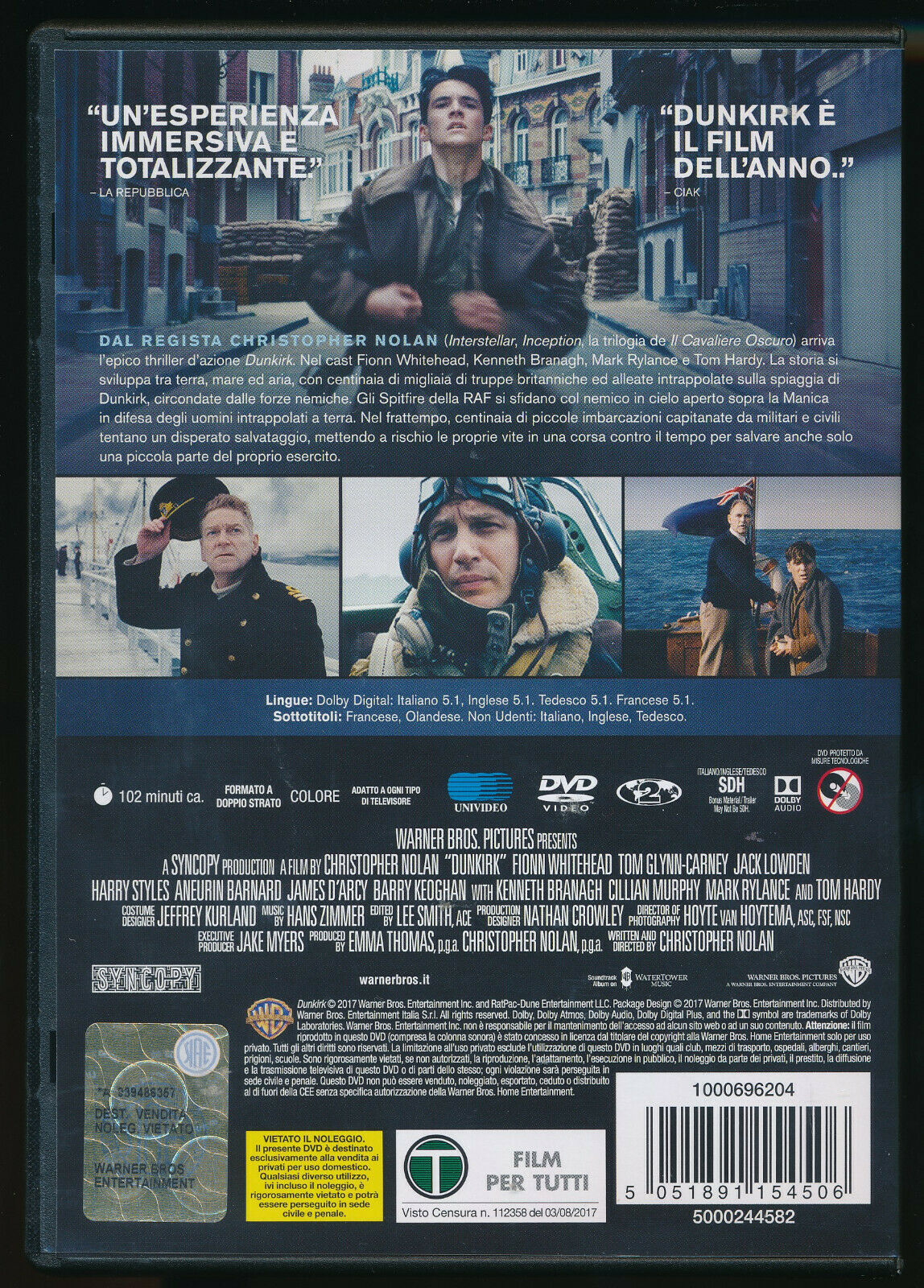 EBOND Dunkirk DVD D449015