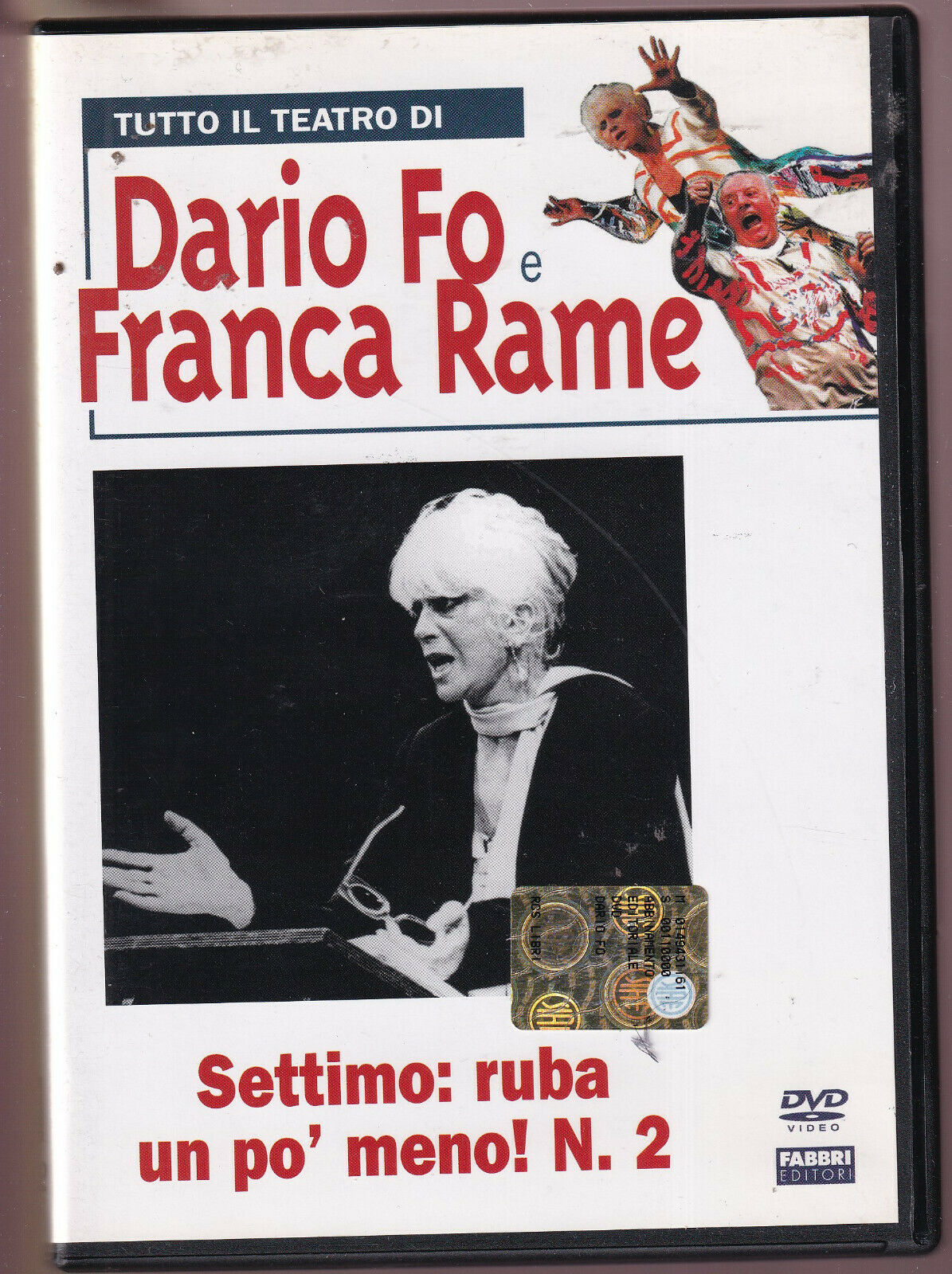 EBOND Dario Fo e Franca Rame:settimo Ruba Un Po' Meno Peiarte 2  DVD D450011