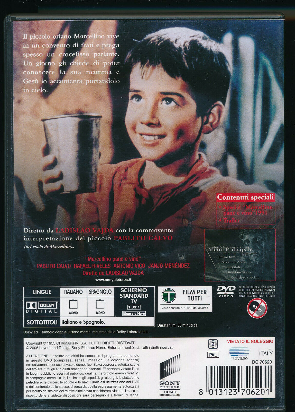 EBOND Marcellino Pane e Vino  DVD D470011