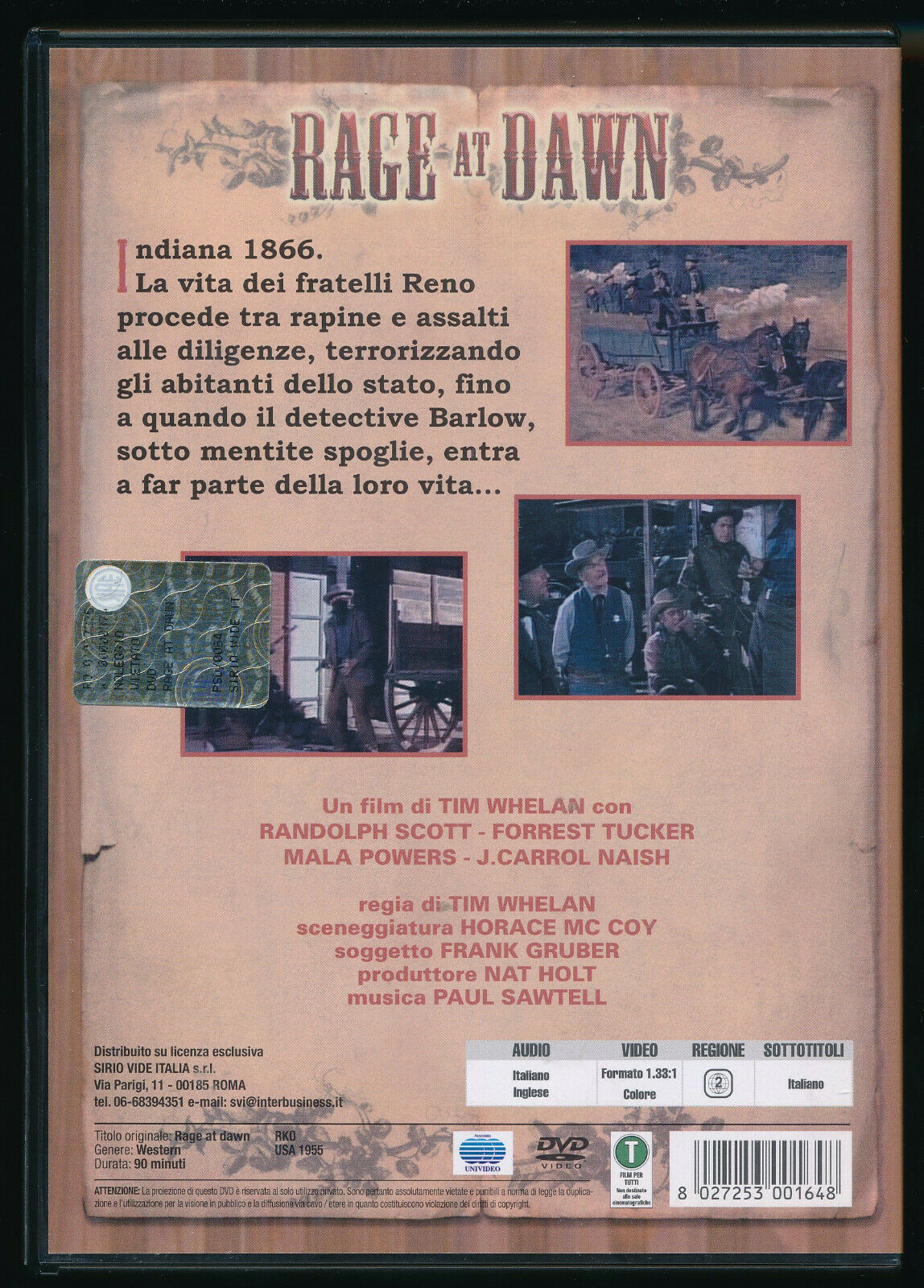 EBOND  Rage At Dawn DVD D471008