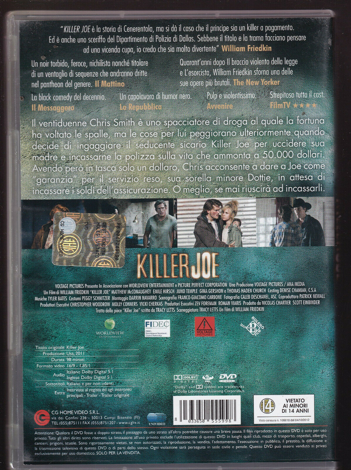 EBOND Killer Joe DVD D476005