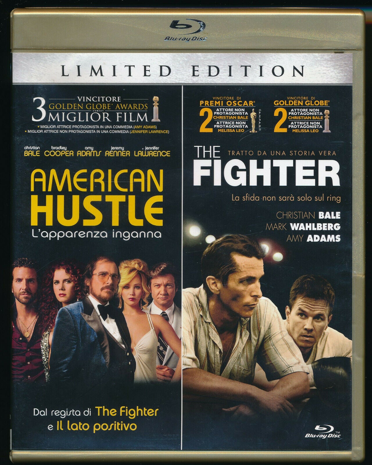 EBOND American Hustle  L'apparenza Inganna + The Fighter  BLURAY D489007