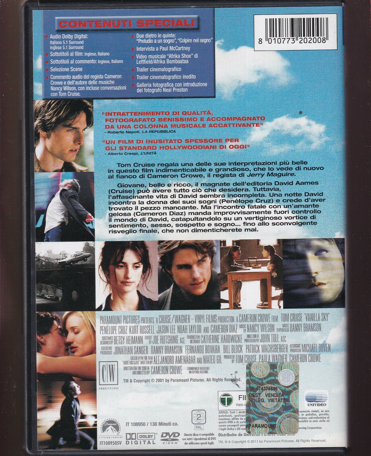 EBOND Vanilla Sky   DVD D494010