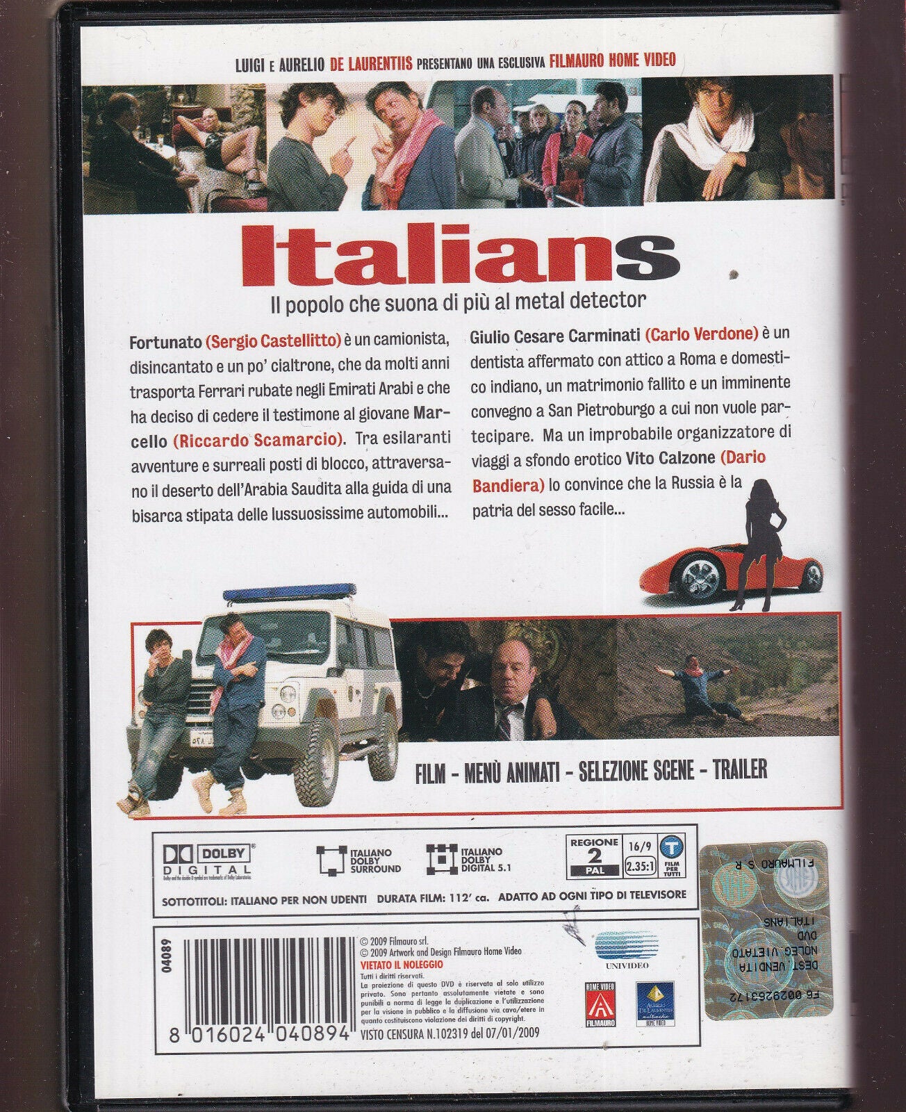 EBOND Italians DVD D499002