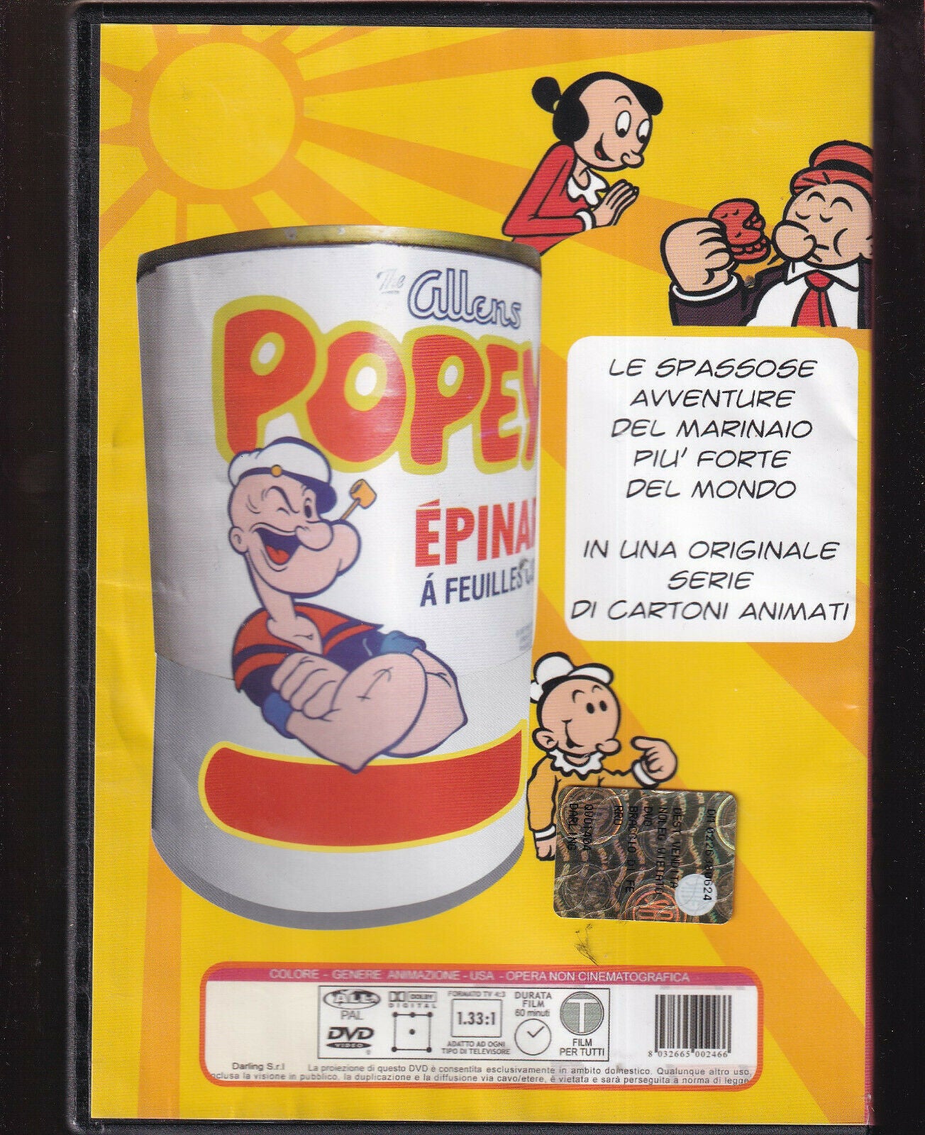 EBOND Braccio Di Ferro  DVD D509013