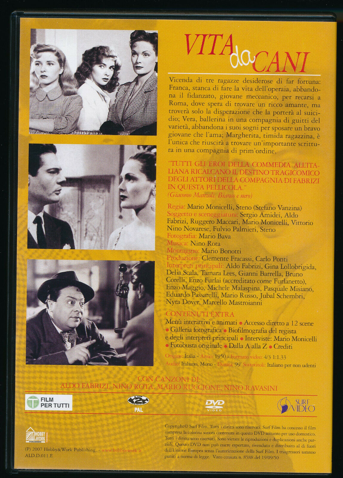 EBOND Vita Da Cani  DVD  Editoriale D522007