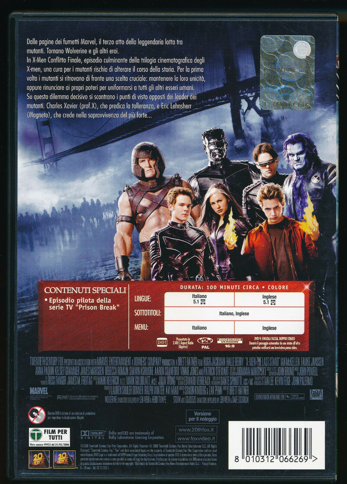 EBOND X-men - Conflitto Finale DVD D524002