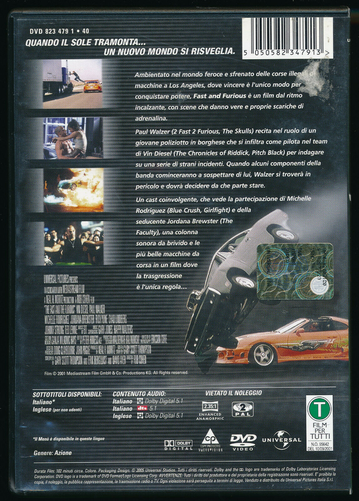 EBOND Fast And Furious DVD D532005