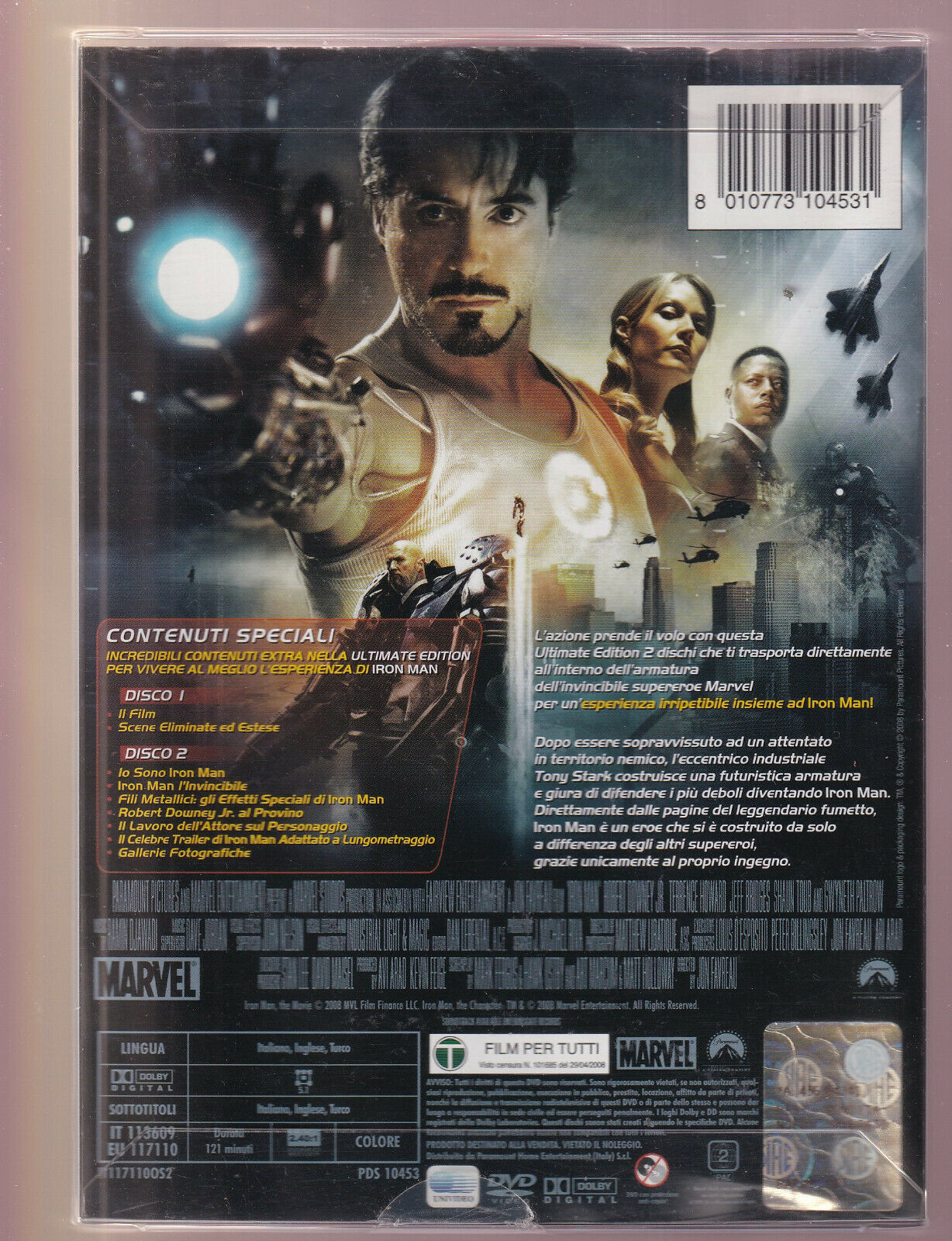 EBOND Iron Man  DVD D535008