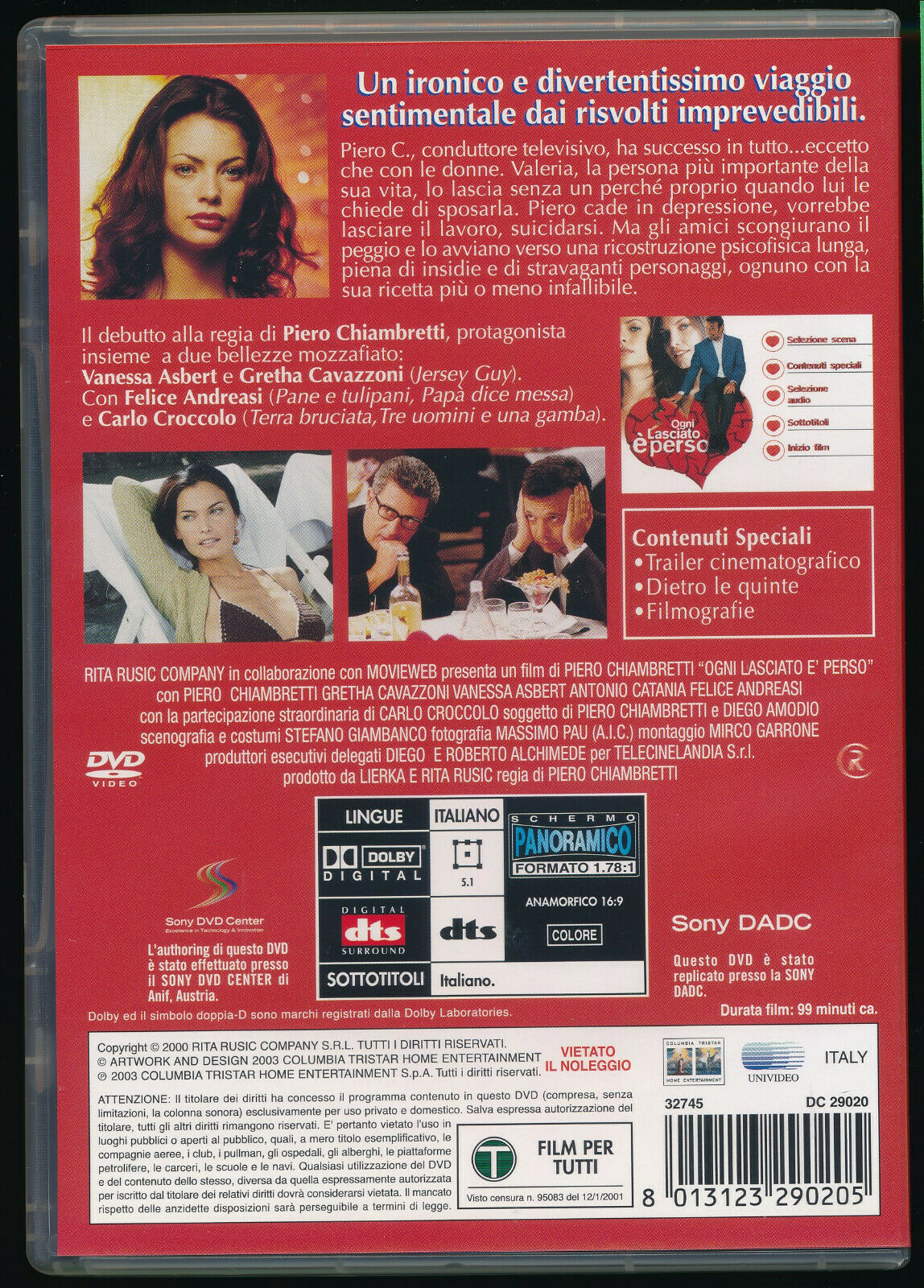EBOND Ogni Lasciato e Perso  DVD D541005