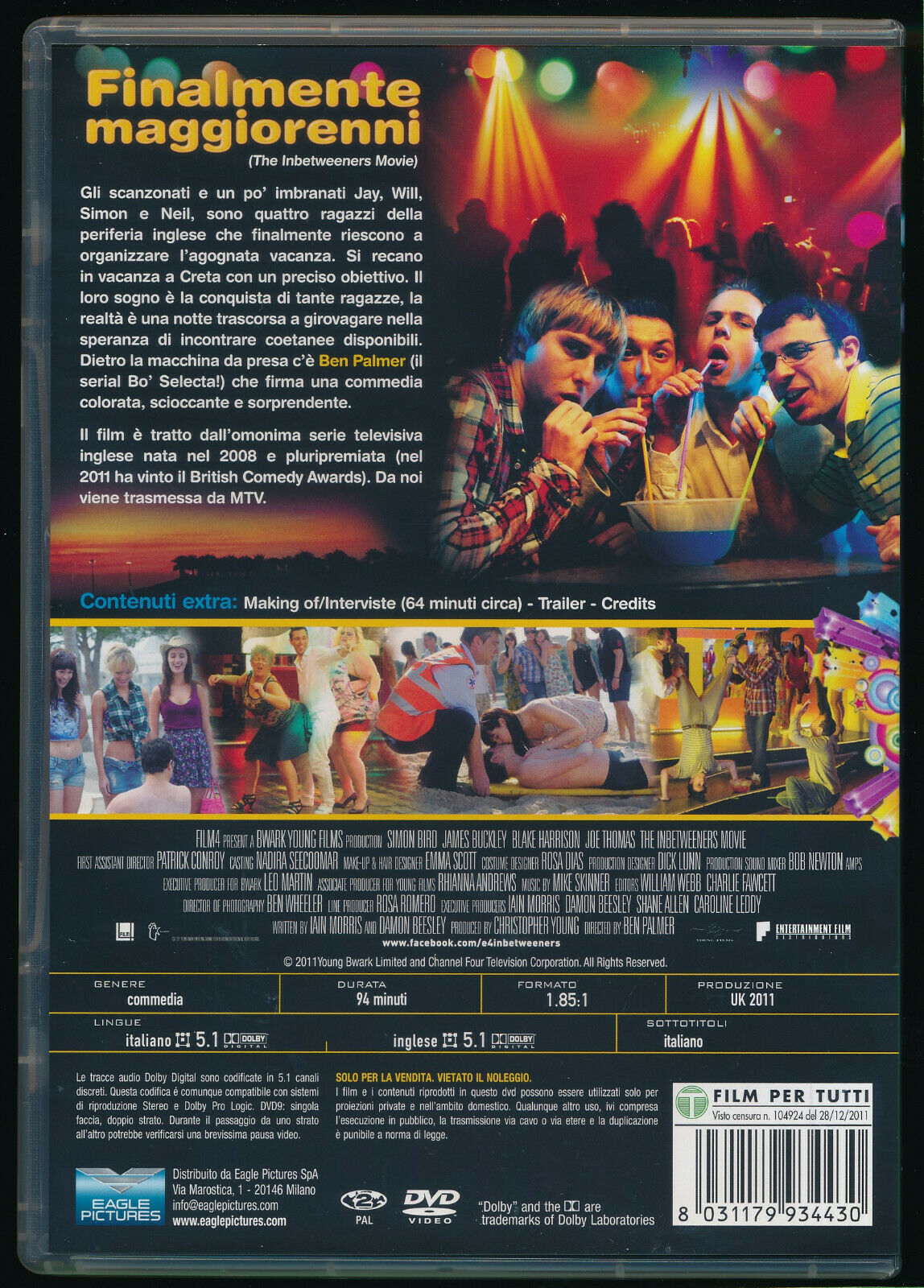 EBOND Finalmente Maggiorenni DVD D543009