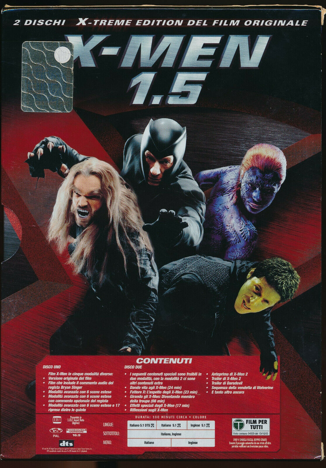 EBOND X-men 1.5 - Xtreme Edition  DVD D545012